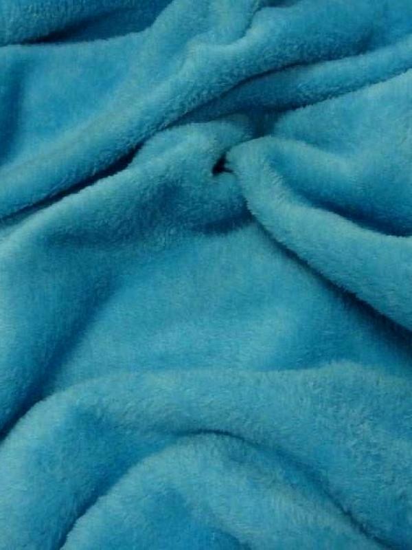 Polaire doudou bleu celeste 1