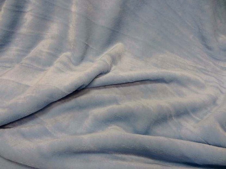 Polaire doudou bleu dragee 1