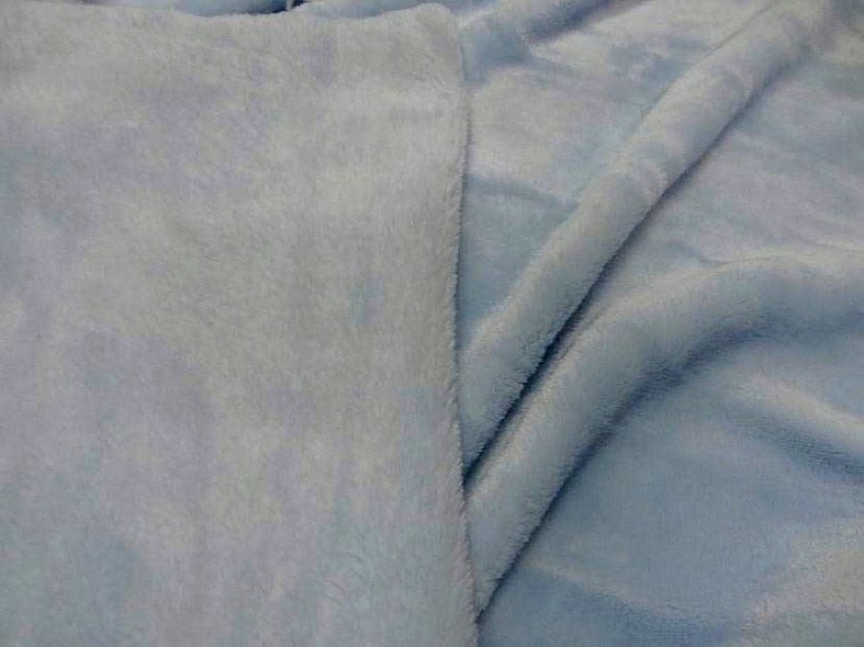 Polaire doudou bleu dragee 2