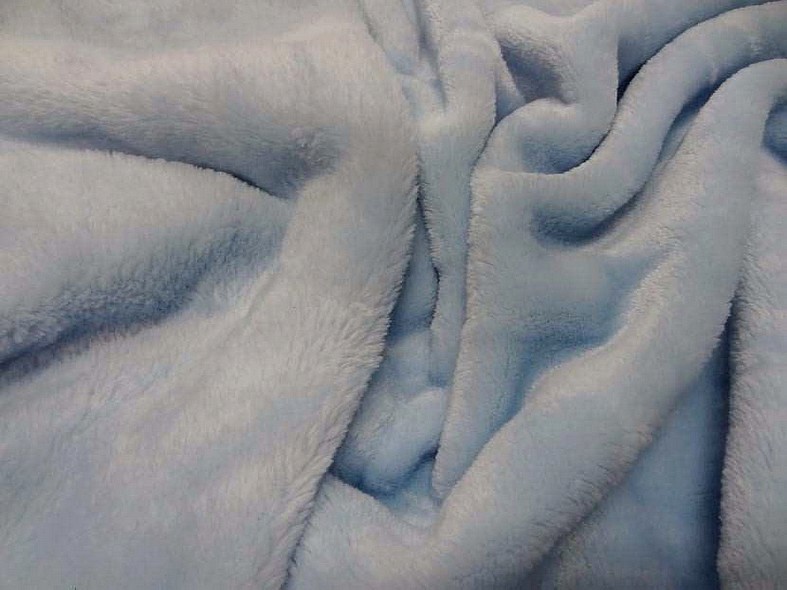 Polaire doudou bleu dragee 3