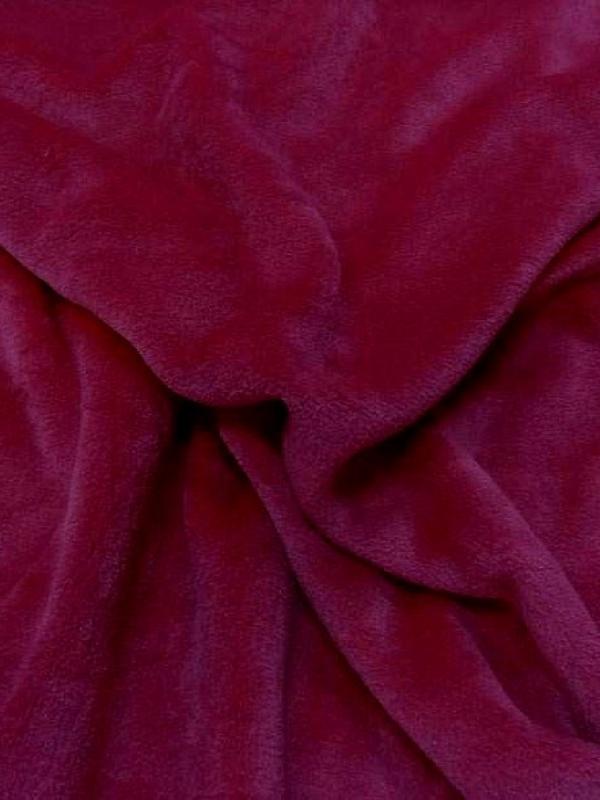 Polaire doudou rose framboise 1