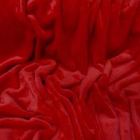 Polaire doudou rouge vermeil 1 