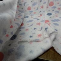 Polaire enfant fond blanc lune etoile 4 