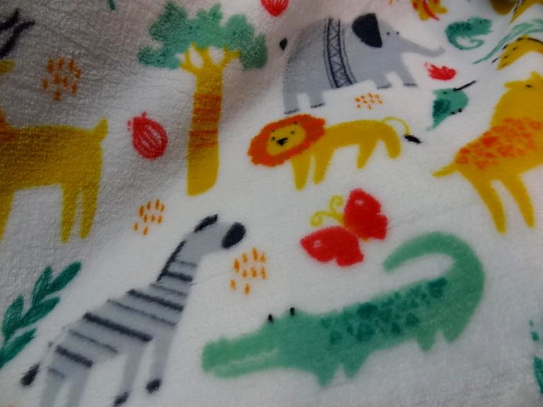 Polaire enfant jungle multicolore 1