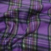 Polaire prune a carreaux tartan 6 1 