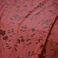Polyamide coton corail feuilles devorees 2 