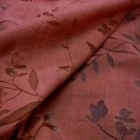 Polyamide coton corail feuilles devorees 3 