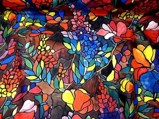 Polyamide coton imprime art therapie 1 3