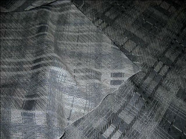 Polyamide coton tons gris a carreaux 1
