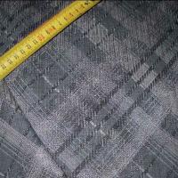 Polyamide coton tons gris a carreaux 2