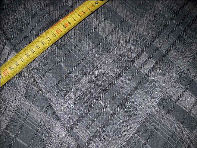 Polyamide coton tons gris a carreaux 2