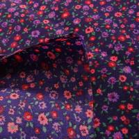 Polyester acetate violet fleuri 2 