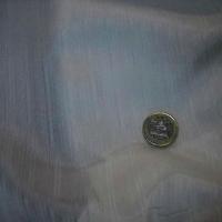 Polyester blanc casse rayures satinees mates 