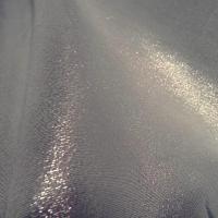 Polyester blanc lame argent 1 