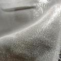 Polyester blanc lame argent 3