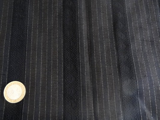 Polyester chemise noir et lurex 02