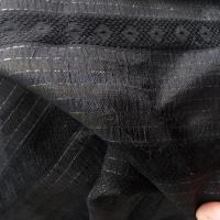 Polyester chemise noir et lurex 04