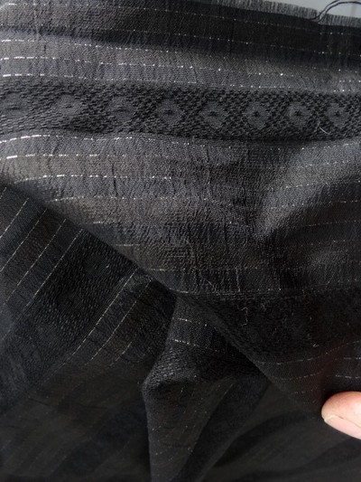 Polyester chemise noir et lurex 04