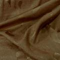Polyester coton damasse gouttes camel dore 2