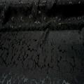 Polyester coton noir aureoles satinees 1