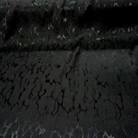 Polyester coton noir aureoles satinees 1