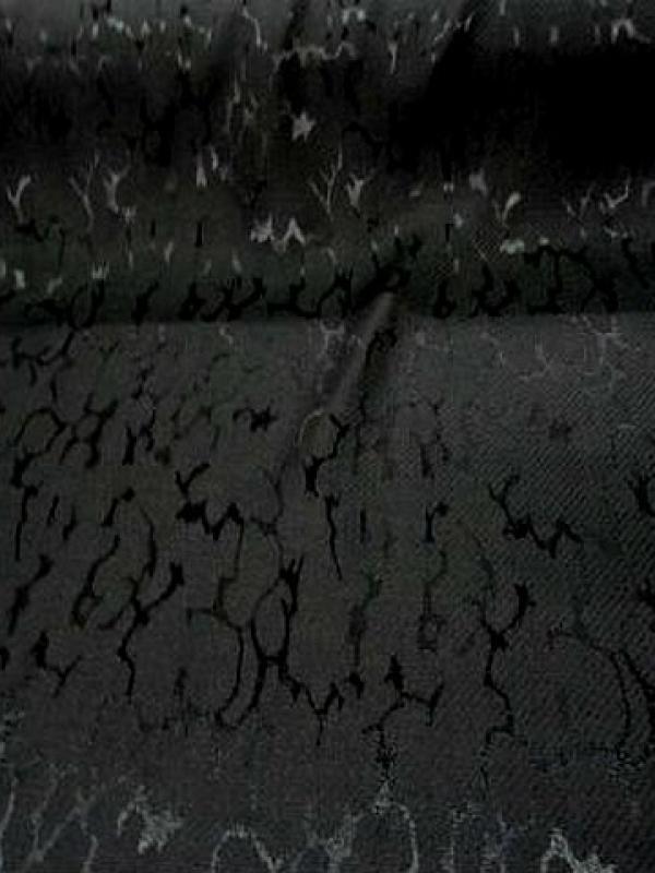 Polyester coton noir aureoles satinees 1 