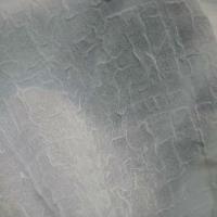 Polyester et resille blanc encolles motif craquele 2 
