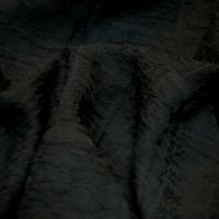 Polyester et resille noir encolles motif craquele 1