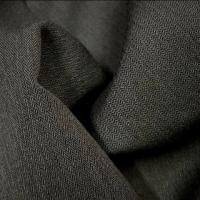 Polyester fin chevron gris taupe 1