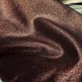 Polyester noir lame cuivre