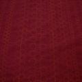 Polyester satine couture bulle brodee orange 3 