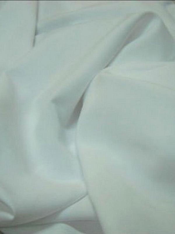 Polyester stretch blanc pur 1 