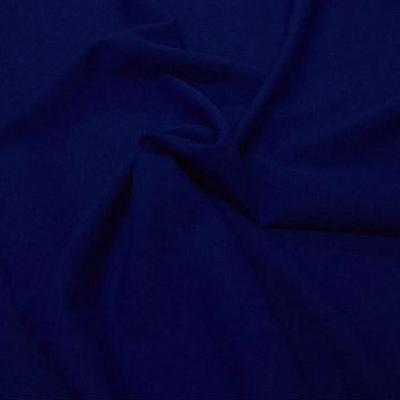 Polyester stretch bleu outremer 
