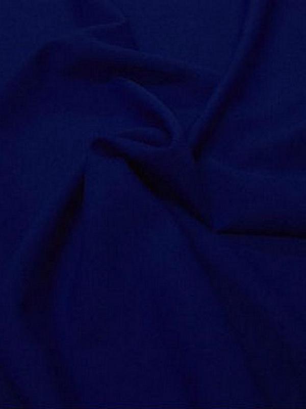 Polyester stretch bleu outremer 