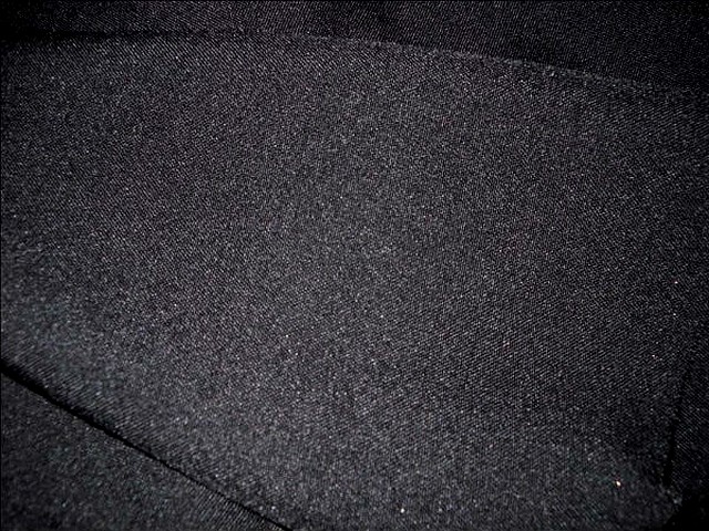 Polyester stretch noir 3 