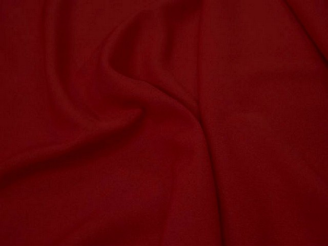 Polyester stretch rouge cramoisi 1