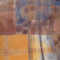 Polyester vintage orange 3 