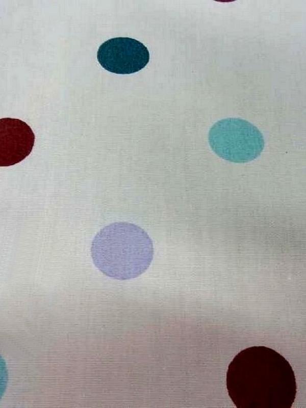 Popeline blanche pois bleu bordeaux parme 2 copie