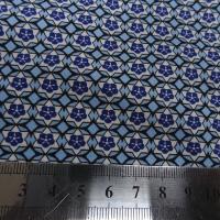 bengaline coton extensible petit motif rosace annee 50 2