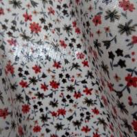 Popeline coton fond blanc mini fleurs 3 1