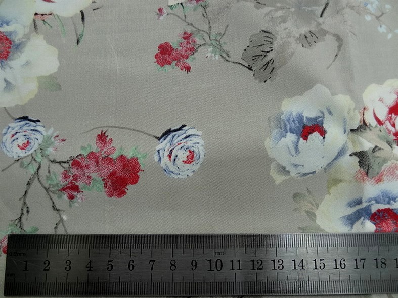 bengaline coton lycra beige petits rosiers 1