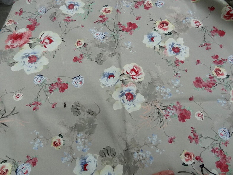 bengaline coton lycra beige petits rosiers 4