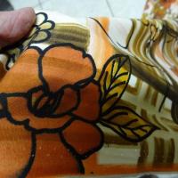Popeline coton lycra motif so kitch 1 