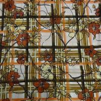 Popeline coton lycra motif so kitch 2 