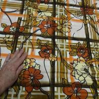 Popeline coton lycra motif so kitch 3 
