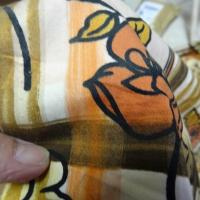 Popeline coton lycra motif so kitch 4 