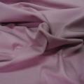 Popeline coton lycra rose violace clair 1