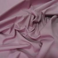 Popeline coton lycra rose violace clair 2