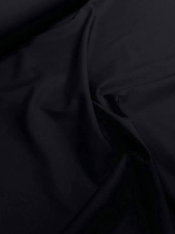 Popeline coton noire