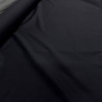 Popeline coton noire00